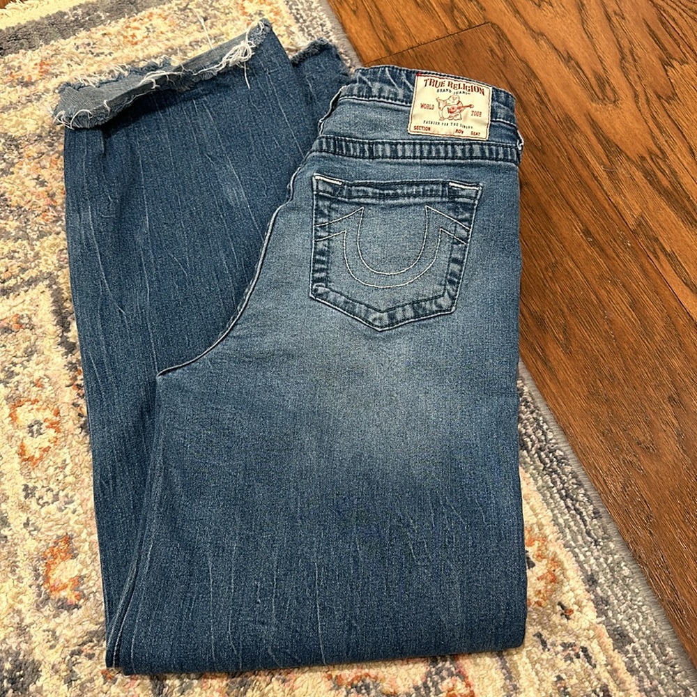 LEILA HIGH RISE WIDE LEG JEAN - Picture 2 of 4